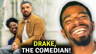 DRAKE BEING A COMEDIAN FOR 15 MINS STRAIGHT  Hilarious Reaction [upl. by Ahseen322]