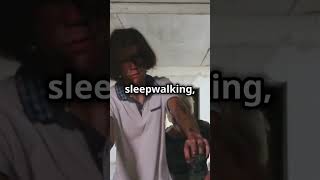 PROOF Sleepwalkers Cant WAKE UP sleepdisorder [upl. by Sherfield]