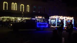 🎅🏦Baraboo State Bank in the 2024 Baraboo Christmas Light Parade [upl. by Anallise271]