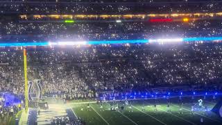 Colts vs Texans intros [upl. by Ycats]