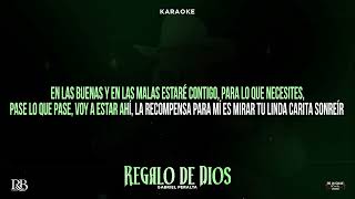 Gabriel Peralta Regalo De Dios Karaoke [upl. by Barmen228]