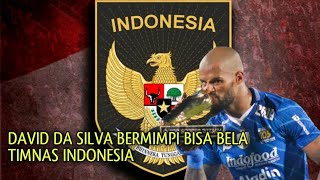 DAVID DA SILVA BUKA PELUANG BELA TIMNAS INDONESIA [upl. by Kared]