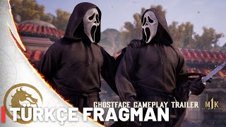 Mortal Kombat 1 Khaos Reigns Türkçe Altyazılı Ghostface Oynanış Fragmanı [upl. by Gustaf353]