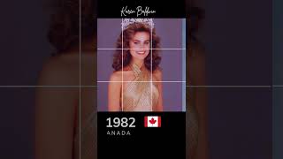 Miss Universe Winners and Titleholders from 1970  1989 [upl. by Esiom]