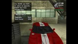 GTA San Andreas Car Mods Tuning Kits Part 2 [upl. by Kerrill788]