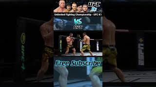 Khabib Nurmagomedov vs Shogun Rua shorts UFC 4 UFCK1 [upl. by Jedthus]