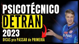 PSICOTECNICO DETRAN 2023 – Os testes mais aplicados no exame psicológico do DETRAN  AULA 04 [upl. by Airdnalahs]