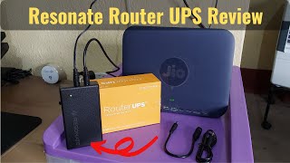 Resonate Router UPS Unboxing amp Review  Use Internet Uninterrupted [upl. by Ruprecht]