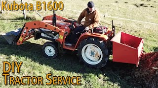 Tractor Service  Kubota B1600 [upl. by Llerej]