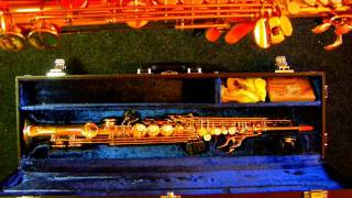 Repairmans Overview Yamaha quotPurple Logoquot YSS62 Soprano Saxophone [upl. by Noryt]