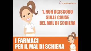 I FARMACI PER IL MAL DI SCHIENA [upl. by Melitta]