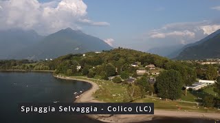 Spiaggia nord lago di como Colico LC [upl. by Cohe]