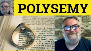 🔵 Polysemy Meaning  Polysemous Defined  Polysemic Examples  Formal Polysemy Polysemous Polysemic [upl. by Ennairam]