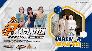 🔴LIVE MALAM WEDDING INSAN amp MUNFARI  PANDAWA CAMPURSARI  CA AUDIO SOUNDSYSTEM  GMJ MULTIMEDIA [upl. by Hampton]