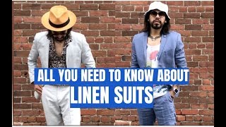 All You Need To Know About Linen Suits [upl. by Urbas]