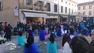 Italodisco impazza al Carnevale con i carri in maschera di Camposampiero [upl. by Monreal]