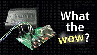 Hacking a weird TV censoring device [upl. by Alyled149]