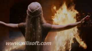 Game Of Thrones  Daenerys khaleesi And Dracarys All Scenes [upl. by Ttayh]