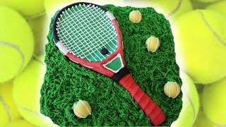 TENNIS THEMED CAKE TUTORIAL  Marcos Soler [upl. by Ivanna]