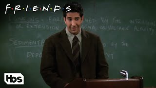 Friends Ross Fake British Accent Season 6 Clip  TBS [upl. by Akcirderf]