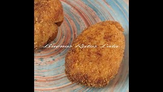 Croquetas de pollo para gourmets olla GM G y croquetero [upl. by Verity]