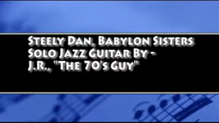 Babylon sisters Steely Dan fingerstyle guitar Jake Reichbart lesson available [upl. by Herold276]