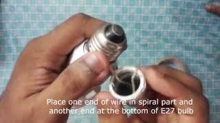 How to convert E27 to B22 bulb at home Official [upl. by Pebrook]