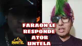 FARAON LOVE SHADY RESPONDE LOS COMENTARIOS RT4 DE ATOR UNTELA [upl. by Nerland890]