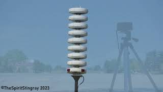 Federal Signal Modulator II 8032BC Siren Test Romeoville IL 742023 [upl. by Zared]