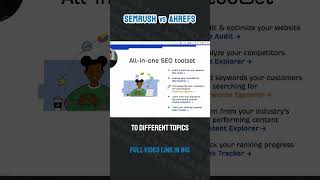 The Battle SEMRUSH vs AHREFS [upl. by Stempien]
