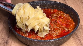 Perfekte Pasta in 8 Minuten nach dem Rezept einer italienischen Großmutter [upl. by Mansfield]