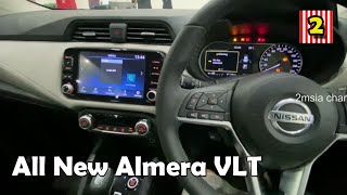 All New Nissan Almera 2022 VLT 10 Turbo Quick View Compact Sedan Car Malaysia [upl. by Kimura610]