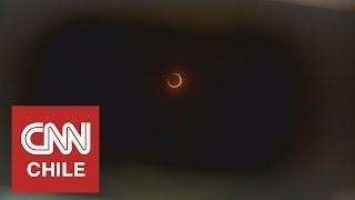 Así se vivió el eclipse solar anular en Coyhaique [upl. by Anida]