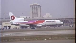 Hawaiian Air L1011 Heavy Departure From LAX [upl. by Nnaeinahpets]