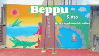 JAPAN VLOG ft Beppu and mtaso  onsen that inspired demon slayer [upl. by Wilsey860]