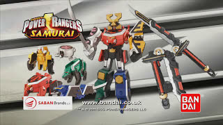 Power Rangers Samurai Megazord amp Megablade [upl. by Locin]