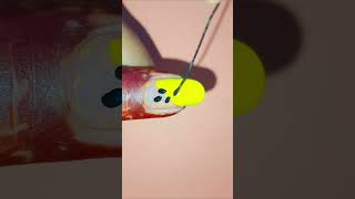 🌷✨ yellow nail art shorts nailart2024 [upl. by Korb]