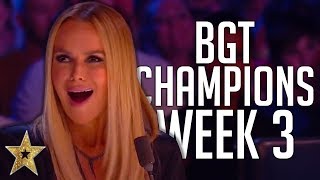 Britains Got Talent The Champions Auditions  WEEK 3  Got Talent Global [upl. by Aliahs621]