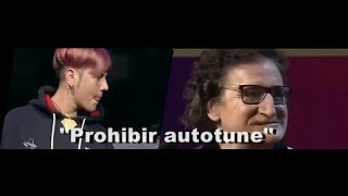 DUKI EN LOS PREMIOS GARDEL CANTA ROCKSTAR CHARLY GARCÍA  HAY QUE PROHIBIR EL AUTOTUNE [upl. by Volotta]