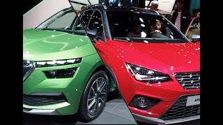 Seat Arona vs Skoda Kamiq [upl. by Baxie]