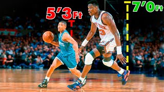 Muggsy Bogues Defying NBAs Height Odds [upl. by Aicnelev]