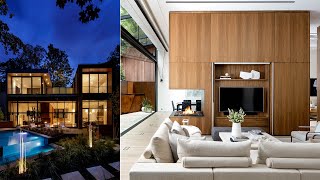 Waxwing Residence in Toronto Canada by Ancerl Studio [upl. by Arline]