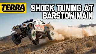 Shock Tuning and Testing Prerunners in Barstow w KDM  DESERT TRIP [upl. by Mintz]