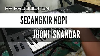 SECANGKIR KOPI  KARAOKE JHONI ISKANDAR [upl. by Anivlis]