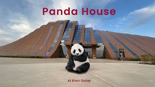 Panda House in Al Khor Qatar  Suhail amp Thuraya  Al Khor Park amp Zoo [upl. by Egan]