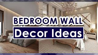 Bedroom Wall Decor Ideas  Blowing Ideas [upl. by Murton]