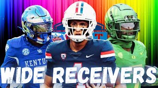 Top WIDE RECEIVERS in the 2025 NFL Draft [upl. by Lait]