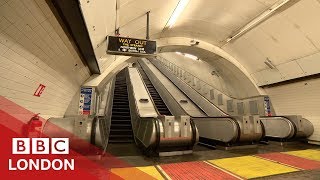 Inside Londons abandoned tube station  BBC London [upl. by Nivlak761]