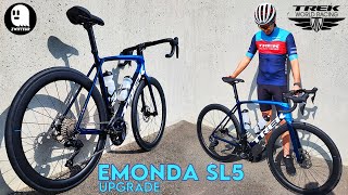 Trek Émonda SL5 🆙 Émonda SL6 Pro Di2 mon nouveau vélo que jai upgrader en SL6 Di2 [upl. by Landan]