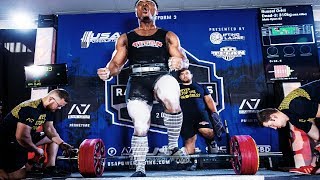 MY BEST MEET EVER  Russel Orhii  Raw Nationals 2018  801kg Total [upl. by Esile]